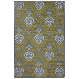 Yellow Ikat Rug (8' x 10')