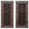Casa Cortes Vintage Metal Keys 2-Piece Wall Art Decor Set