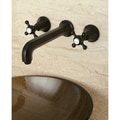 Wall-mount Oil Rubbed Bronze Vessel Faucet