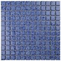 SomerTile 12 x 12-inch Watermark Square Catalan Porcelain Mosaic Tile (Pack of 10)