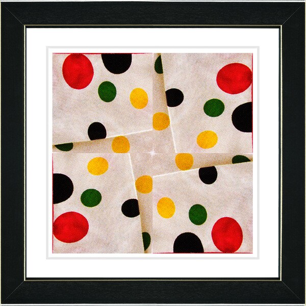 Studio Works Modern 'Yellow Origami Star' Framed Print
