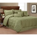 Solid Color 7-piece Comforter Set