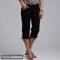 Unionbay Junior's Cotton Pukka Capri Pant