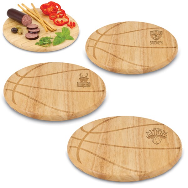Picnic Time 'NBA' Eastern Conference Free Throw Cutting Board