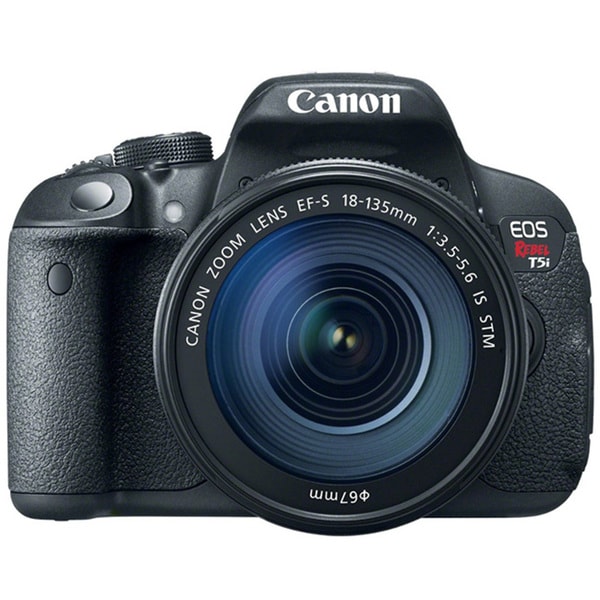 Canon EOS Rebel T5i 18MP Digital SLR Camera with 18-135mm Lens