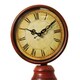Departures Antique Gas Pump Decorative Clock