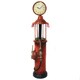 Departures Antique Gas Pump Decorative Clock