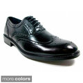 Delli Aldo Men's Wing Tip Dress Oxford Shoes