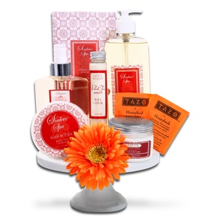 Alder Creek Gift Baskets 'Tea and Cake Plate' Gift