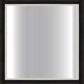 Black Framed Square Mirror