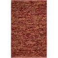 Hand-tufted La Jolla Flame Rug (3'6 x 5'6)