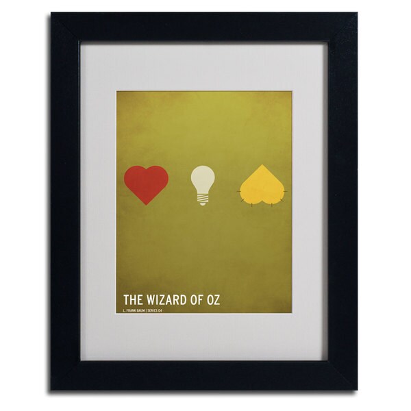 Christian Jackson 'Wizard of Oz' Framed Matted Art