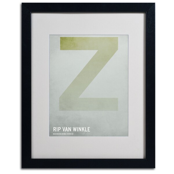 Christian Jackson 'Rip Van Winkle' Framed Giclee Print Matted Art