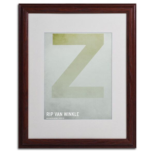 Christian Jackson 'Rip Van Winkle' Framed Matted Art