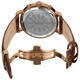 Akribos XXIV Men's Leather Strap Swiss Collection Chronograph Watch