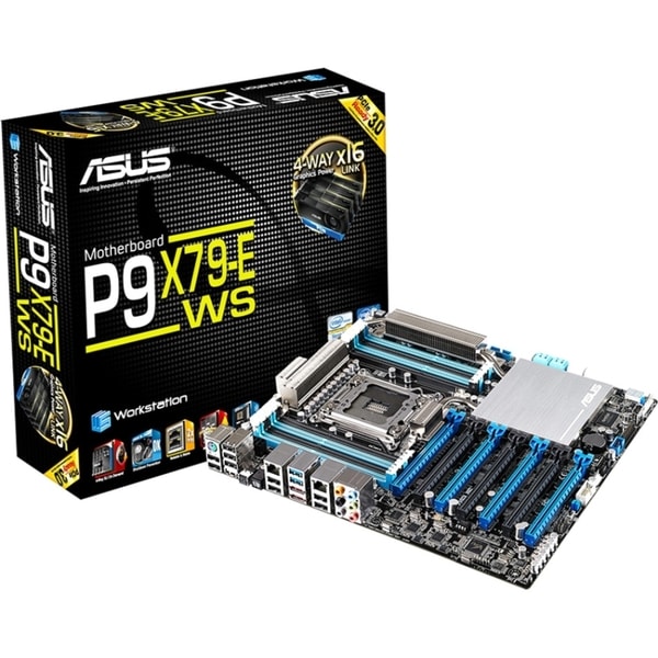 Asus P9X79-E WS Workstation Motherboard - Intel X79 Express Chipset -