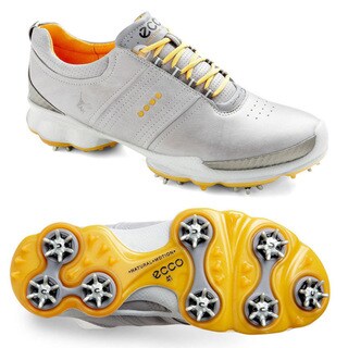 ECCO Men's BIOM Hydromax Wild Dove/ Concrete Golf Shoes