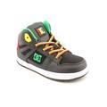 DC Boy (Youth)'s 'Rebound' Leather Athletic Shoe - Wide (Size 10)