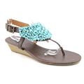 Lucky Brand Women's 'Nama' Leather Sandals (Size 10)