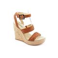 Michael Kors Women's 'Juniper Platform' Leather Sandals (Size 10)