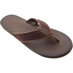 Men's Tidewater Sandals Linen Brown