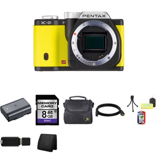 Pentax K-01 16MP Digital Camera with 8GB Bundle