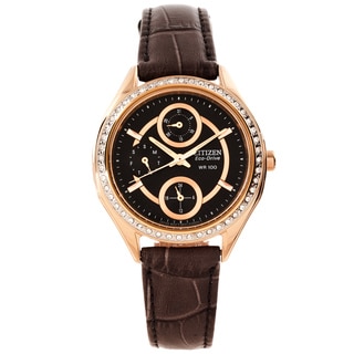 Citizen Women's 'POV 2.0' Crystal-Accented Eco-Drive Watch