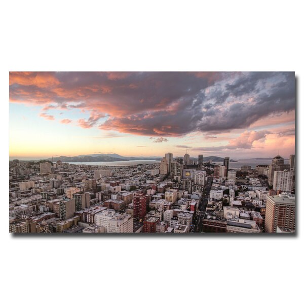 Ariane Moshayedi 'SF High Rise' Canvas Art