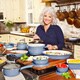 Paula Deen Savannah Collection Aluminum 17-piece Blueberry Cookware Set with Bakeware