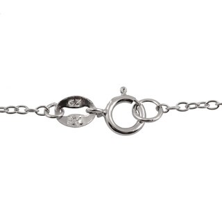 Collette Z Sterling Silver Cubic Zirconia Sunflower Necklace