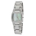Peugeot Women's Silvertone Crystal-accented Watch