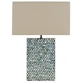 Safavieh Cassandra Blue Mother Of Pearl Table Lamp