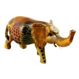 Low Price Handmade Safari Elephant Statue (Kenya)