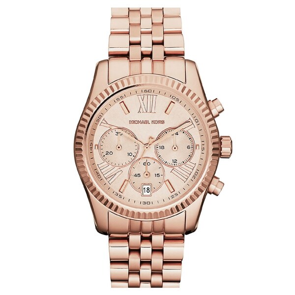 Michael-Kors-Womens-MK5569-Lexington-Rose-Gold-Tone-Watch-255be54d ...