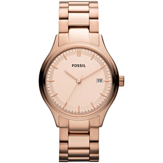 Fossil Women's 'Archival' Rose-goldtone Watch