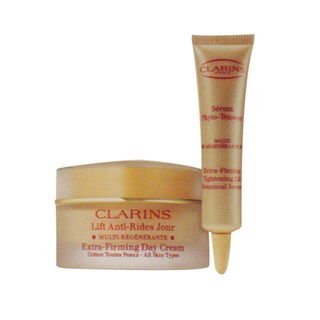 Clarins Extra-Firming Day Cream and Serum 2-piece Skincare Set