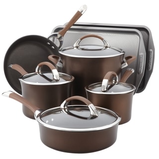 Great Prices Circulon Symmetry Hard Anodized Nonstick 9-piece with 2-piece Bakeware Set