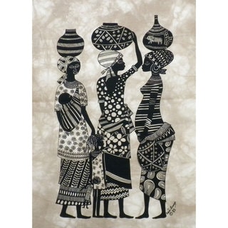 Great Prices Market Women Heidi Lange Screen Print (Kenya)