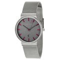 Skagen Men's Grey Slimline Mesh Band Watch