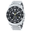 Swiss Eagle Men's 'Sea Ranger' Chronograph Black Watch