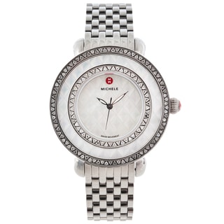 Michele Women's 'Cloette' Camee Limited Edition Diamond-accented Watch