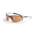 Optic Nerve 'Eyres' White Sport Sunglasses with 2 Lens Pairs