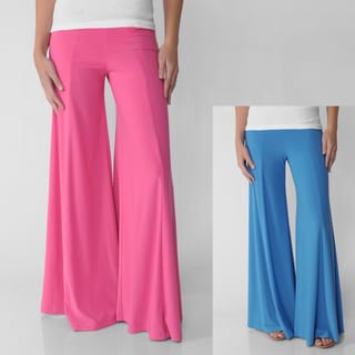 Adi Designs S Max Collection Knit Palazzo Pants