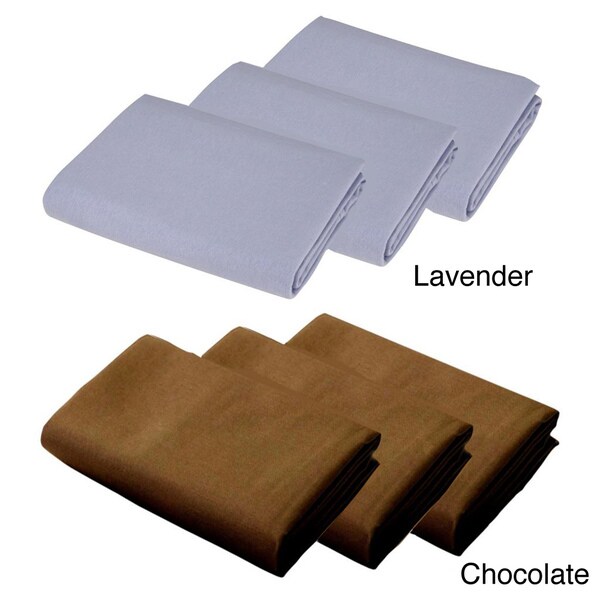 American Baby Company Supreme Jersey Crib Sheets Pack of 3