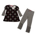 Funkyberry Girls Tunic and Leggings Set