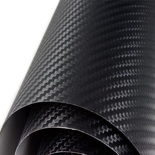 Self-Adhesive 24x48-inch 3D Carbon Fiber Vinyl Sheet
