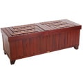 Christopher Knight Home Laredo Acacia Wood Bench Ottoman