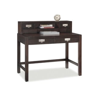 City Chic Espresso Student Desk and Hutch