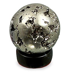 ===>  Pyrite and Onyx 'Reflections' Sphere (Peru)