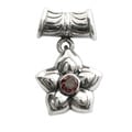 Sterling Silver 'October Marigold' Pink Tourmaline Pendant (Indonesia)